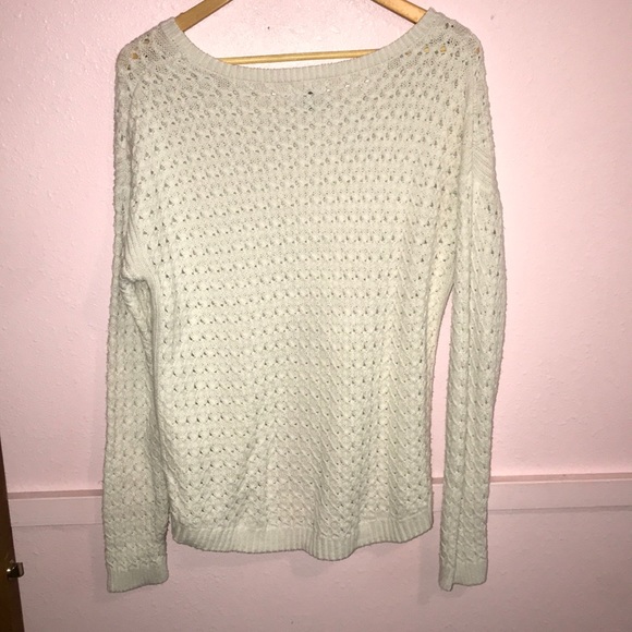 Cream Colored Sweater - Picture 2 of 4